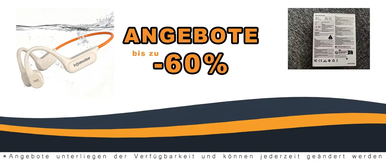 Belife B11 Ohrbürger Ohrringverstärker, 32GB, Bluetooth 6.0, Wasserdicht