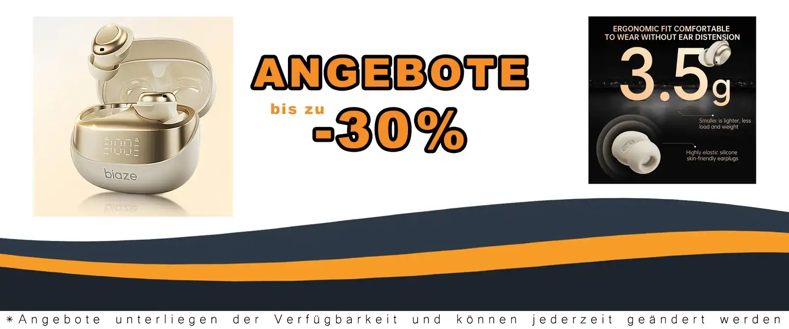 Schwarze In-Ohr-Kopfhörer D79-Pro