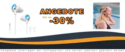 Swimbuds Sport Wasserdichte Kopfhörer - Versatility für Jeden SportComfort für Jede Ohrlücke