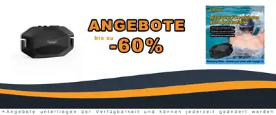 Tayogo Rock Pro Ohrknochenohrringe - Wasserdicht, Bluetooth, MP3-FM