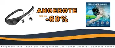 Tayogo Wassersport-Headphones mit 8GB Speicher und IPX8-Schutz