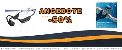 Wantek Schwimmohren Bluetooth IP68 Wasserdicht Ohrhörer