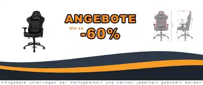 DRIFT Gaming Chair DR350 - Professional - 4D-Armlehnen und Klasse 4 Kolben