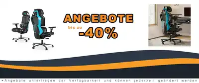 Eureka Ergonomische Typhonsessel Gaming Sessel 4D-Armstützen Regulierbar Lumbarunterstützung