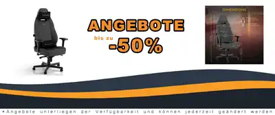 Noblechairs Legend TX Edition Gaming Chair Anthracite - 150 kg Lastkraft - 4D Armresten Gaming Sitzplatz