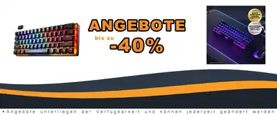 SteelSeries Apex Pro Mini Wireless Mechanical Gaming Keyboard - Schnellstes Tastenpaddel der Welt