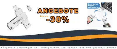 256 GB USB Stick für Smartphone und PC - Speichererweiterung für Fotos und Videos