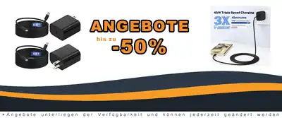 45W Super Fast Charger 2er Pack mit Kabel für Samsung Galaxy S25 S24 Ultra