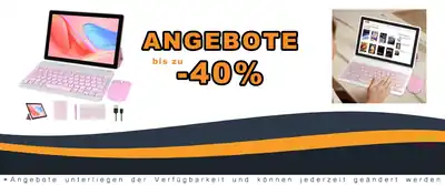 Android 13 Tablet 10 Zoll mit Tastatur 64GB 8GB RAM Test und Angebote