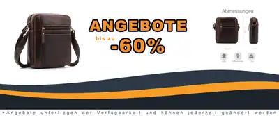 ekavale Vintage Leder Umhängetasche für Männer - Test und Angebote