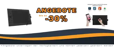 GAOMON M106K Grafiktablett Test - 10 Zoll mit 16 Tasten für Windows Mac