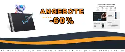 HUION Inspiroy 2L Grafiktablett Test - Zeichentablett mit 8192 Level Stift
