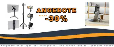 Kado Monitorstativ Metall Handy Tablet Halterung 360 Grad Test Angebote