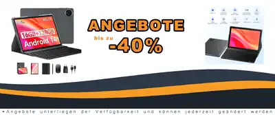 2025 10.1 Zoll Android 14 Tablet Test mit Tastatur Maus und Stift
