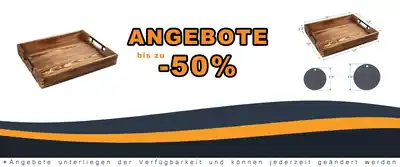 Lotfancy großes Ottomantischbein für Living Room - Dekoration, Trinkschale mit Fächer, 2 Kühler inkludiert