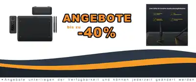 Xencelabs Pen Tablet Medium Bundle - 8192 Druckstufen für Künstler