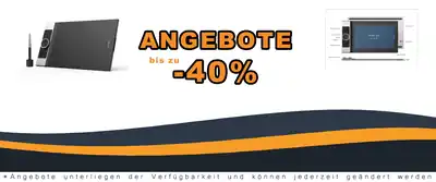 XP-PEN Deco Pro MW Graphics Tablet für Zeichnen und Bildbearbeitung