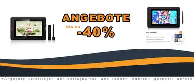 XPPen Graphic Tablet 12 Pro - 11,6-Zoll-Touch-Display mit 8 Kurzkadern und 8192 Stilus-Positionen